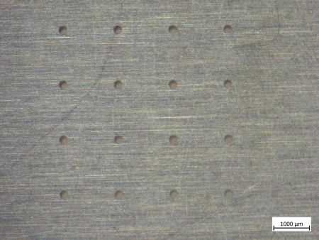 Waterjet laser Metal Vertical drilling